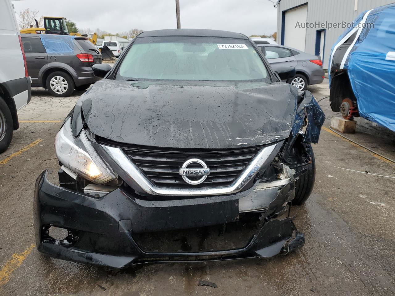 2018 Nissan Altima 2.5 Черный vin: 1N4AL3AP1JC273401