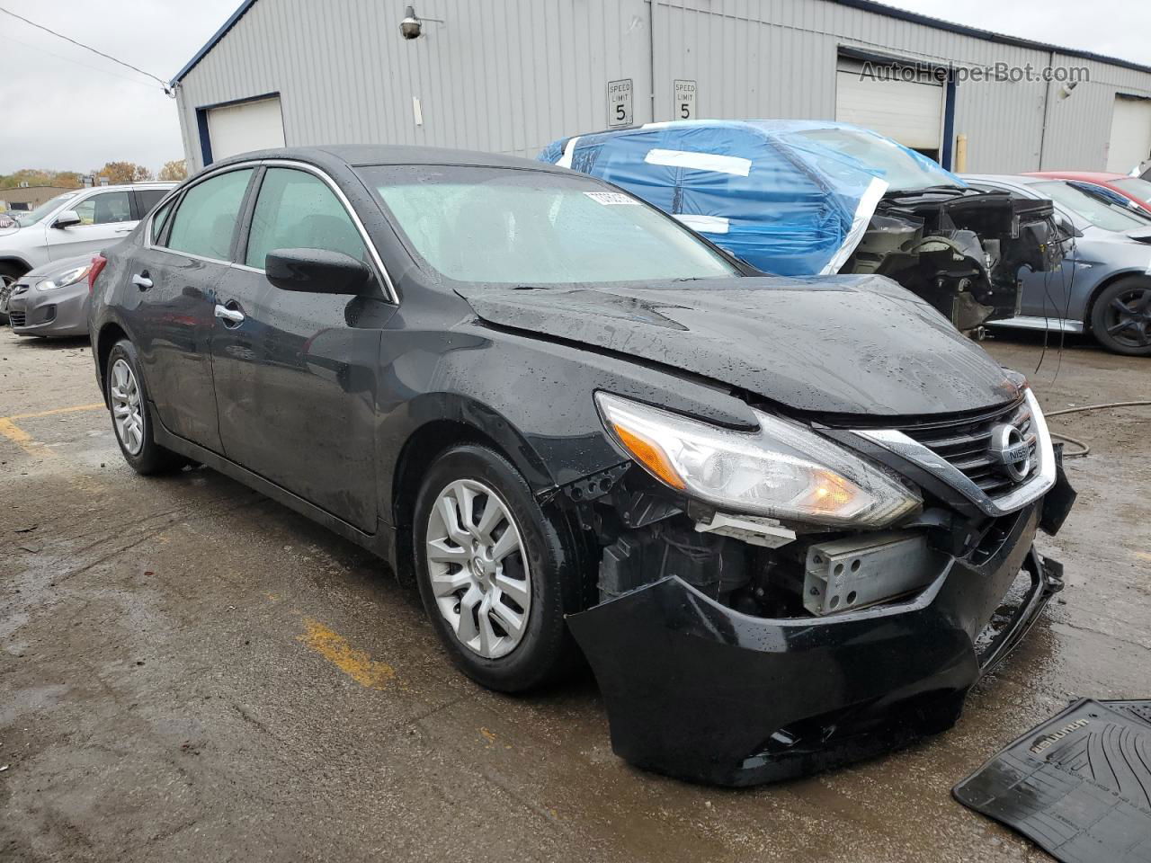 2018 Nissan Altima 2.5 Black vin: 1N4AL3AP1JC273401