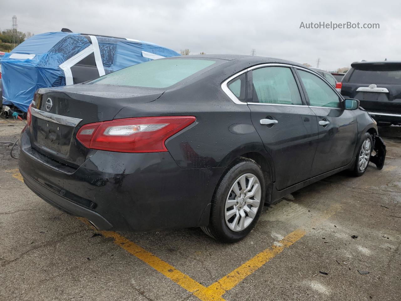 2018 Nissan Altima 2.5 Черный vin: 1N4AL3AP1JC273401