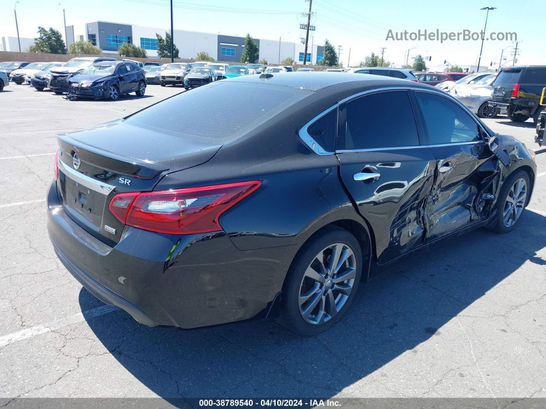 2018 Nissan Altima 2.5 Sr Black vin: 1N4AL3AP1JC275522