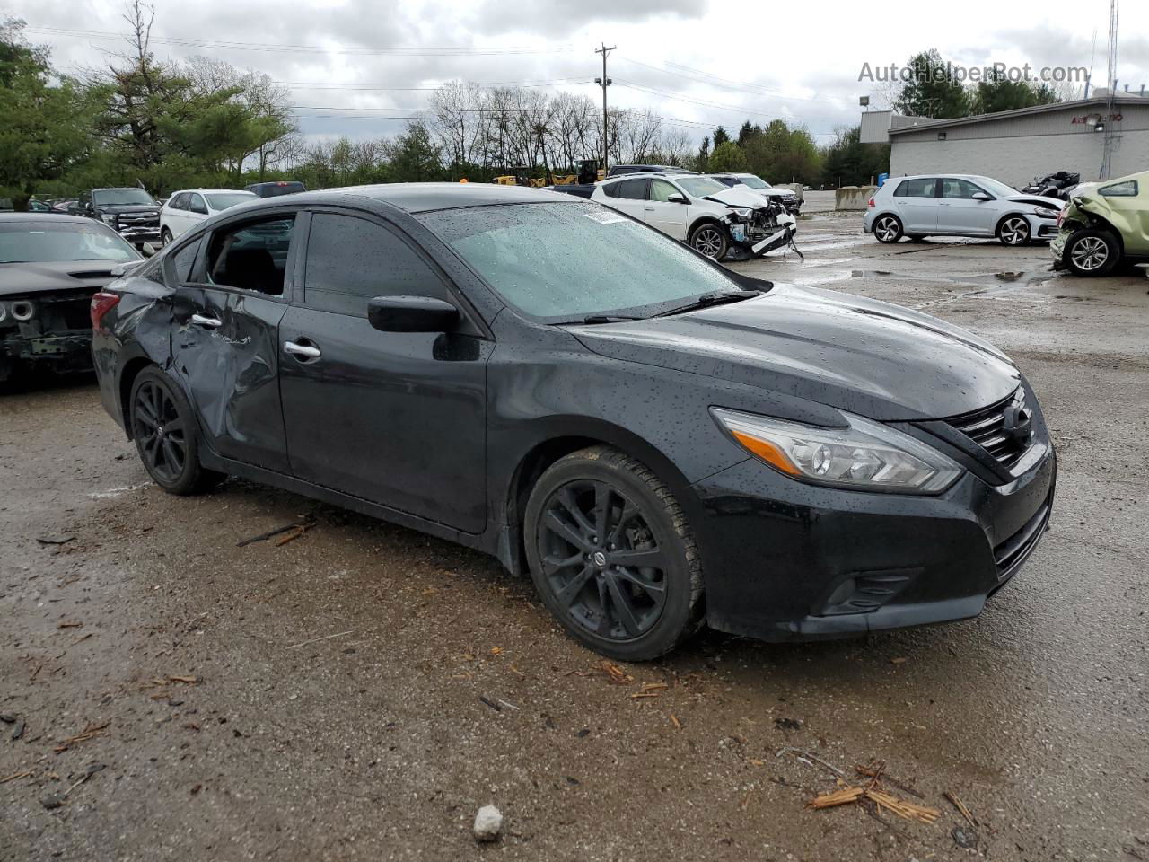 2018 Nissan Altima 2.5 Black vin: 1N4AL3AP1JC279280