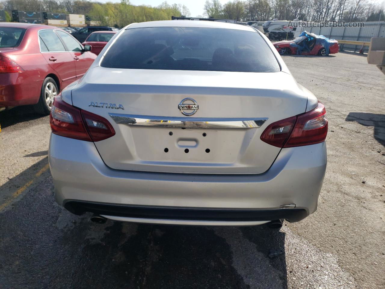 2018 Nissan Altima 2.5 Silver vin: 1N4AL3AP1JC282888