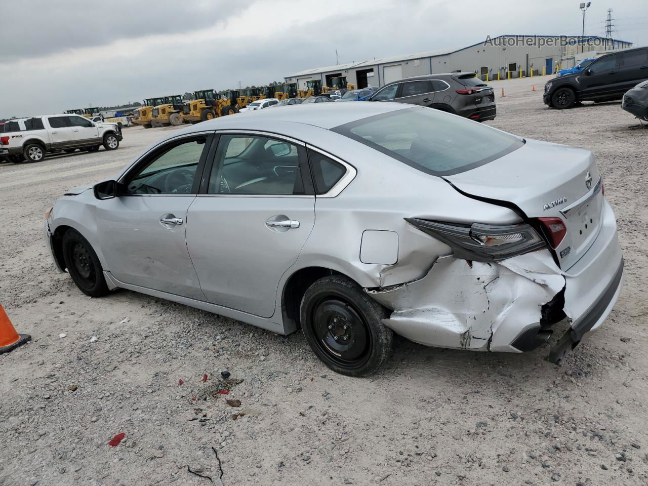 2018 Nissan Altima 2.5 Silver vin: 1N4AL3AP1JC475123