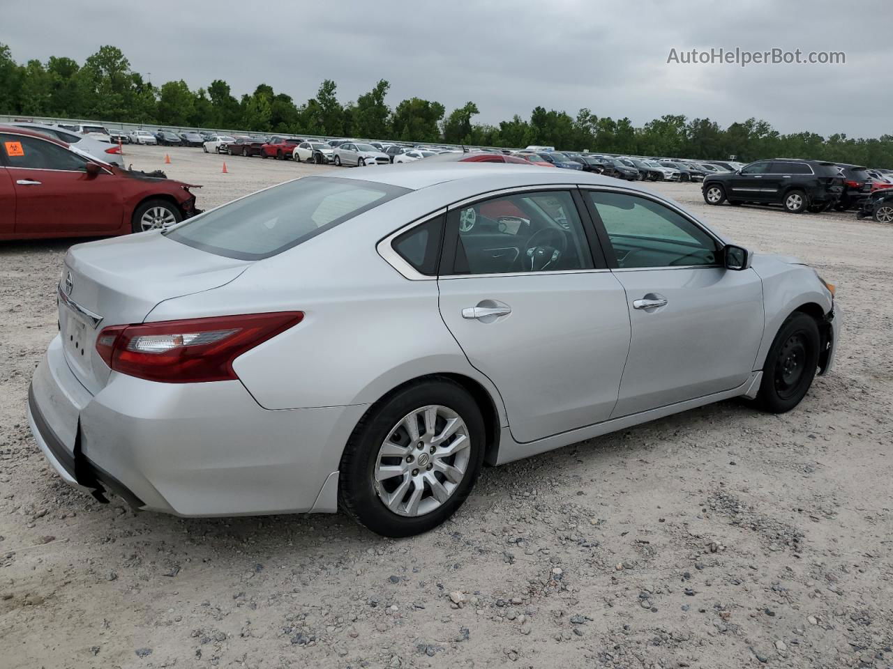 2018 Nissan Altima 2.5 Серебряный vin: 1N4AL3AP1JC475123