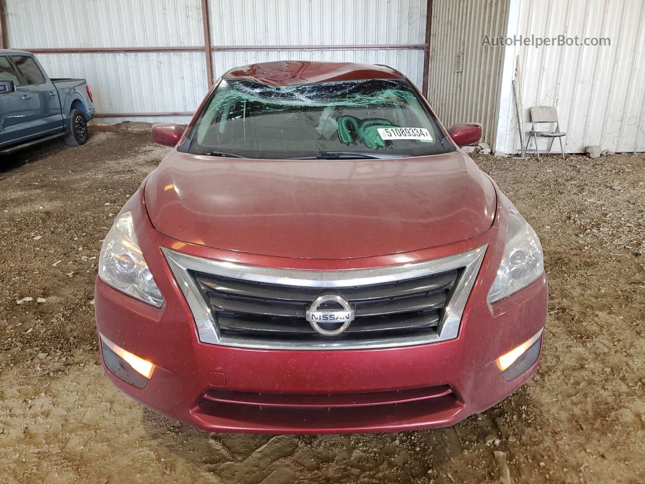 2014 Nissan Altima 2.5 Red vin: 1N4AL3AP2EC148798