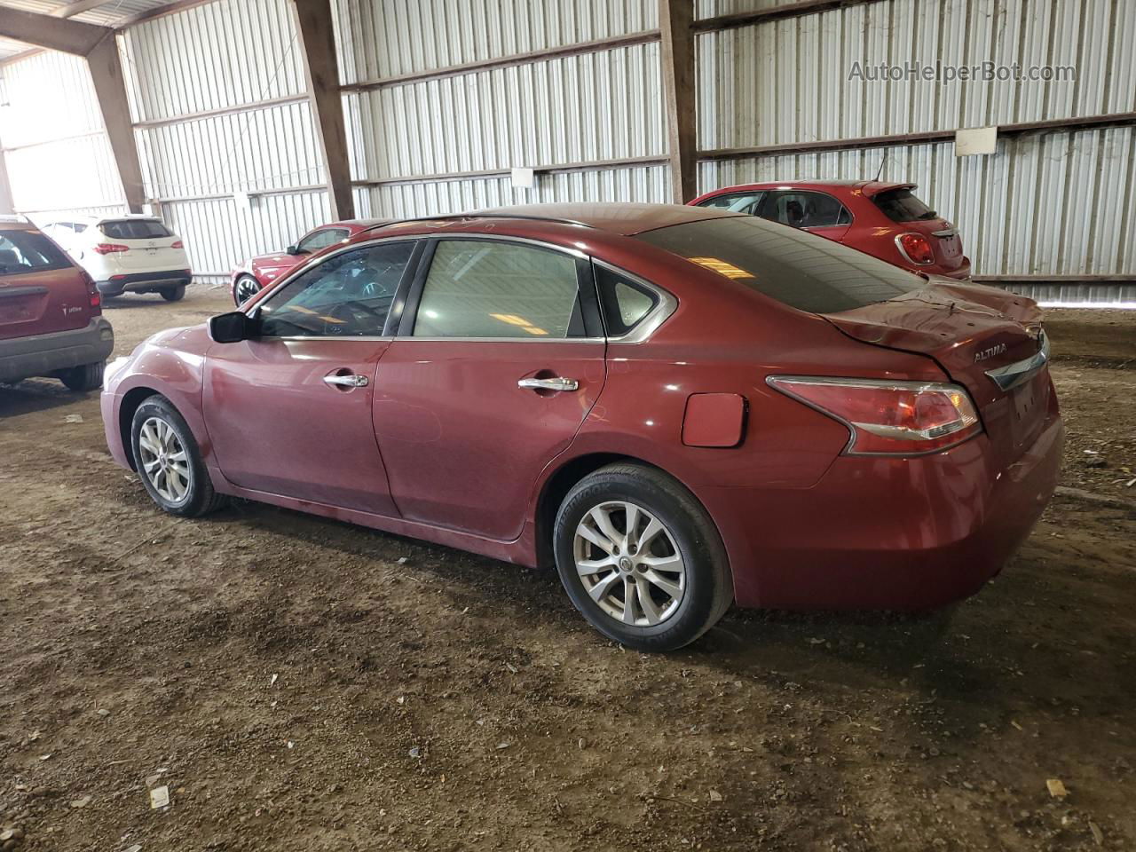 2014 Nissan Altima 2.5 Red vin: 1N4AL3AP2EC148798