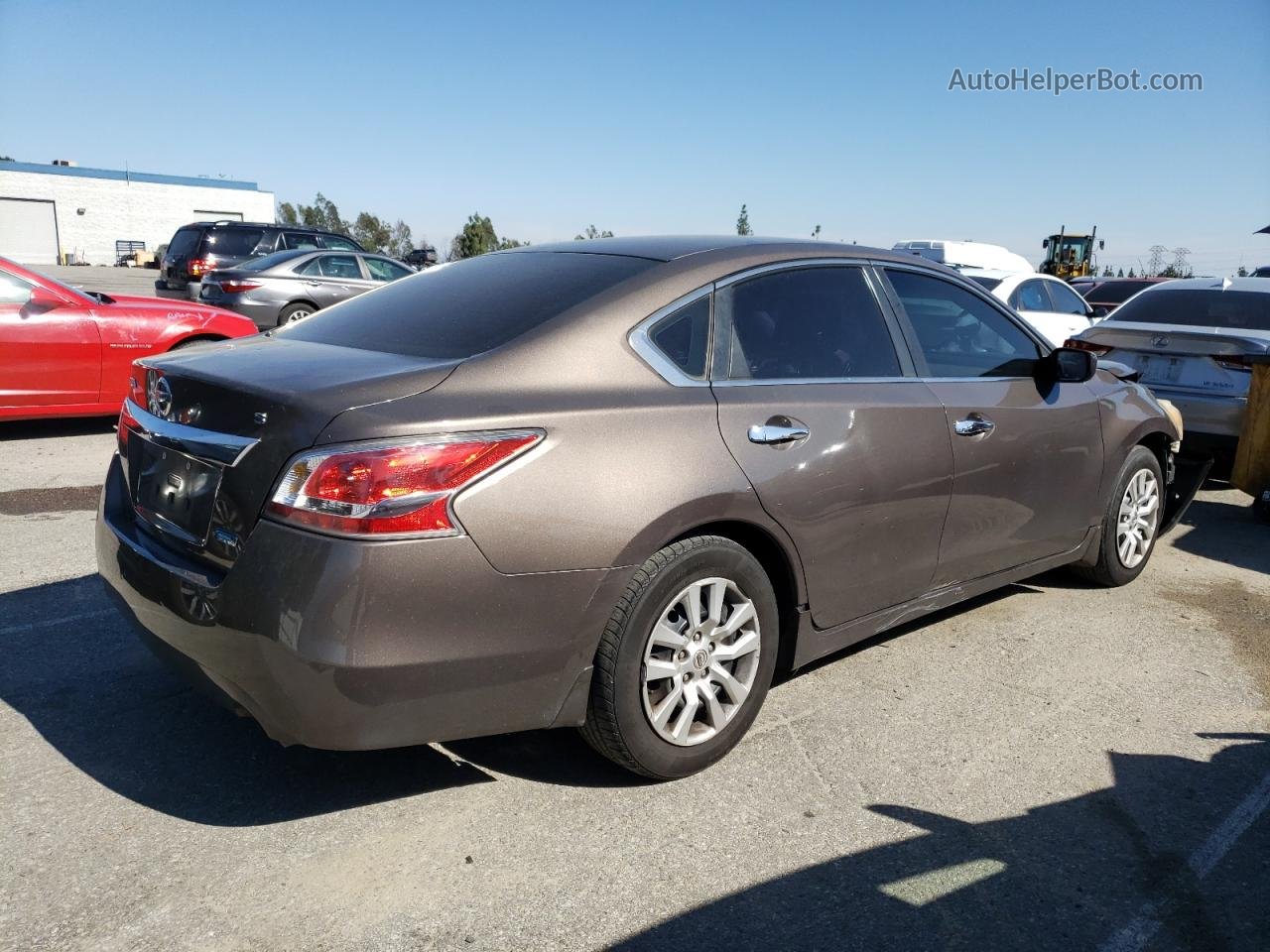 2014 Nissan Altima 2.5 Brown vin: 1N4AL3AP2EC160644