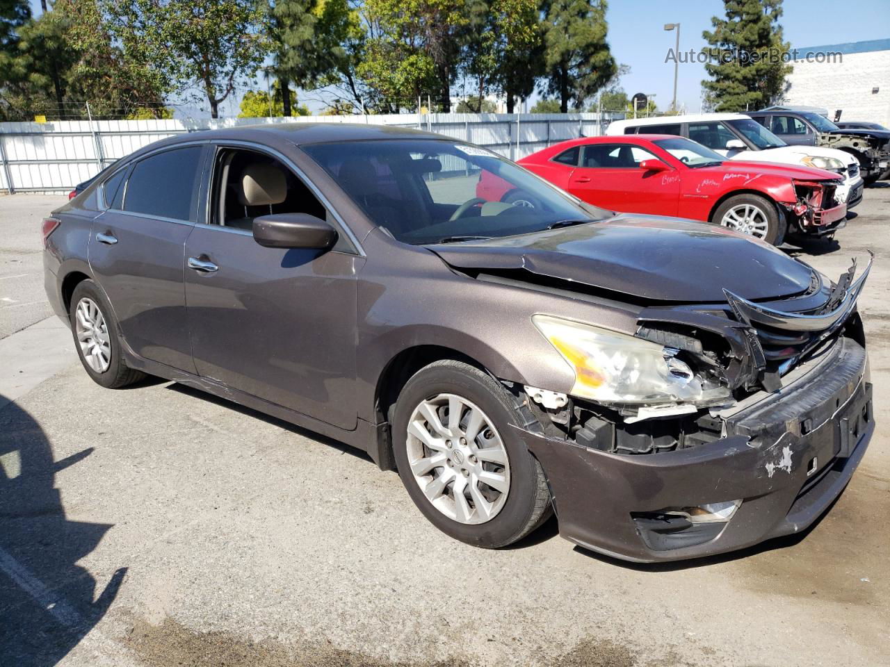 2014 Nissan Altima 2.5 Brown vin: 1N4AL3AP2EC160644