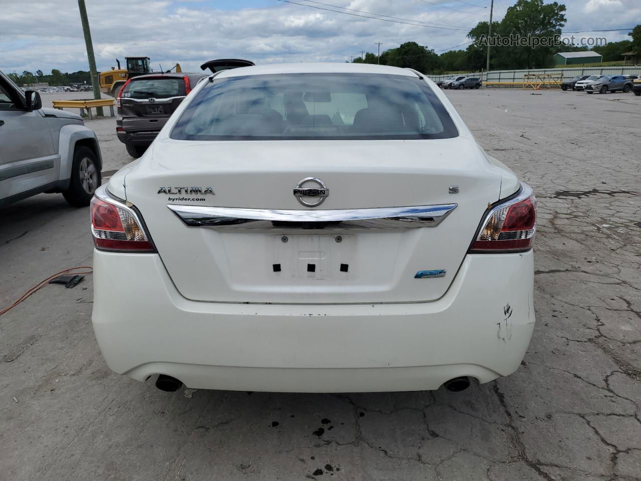 2014 Nissan Altima 2.5 White vin: 1N4AL3AP2EC171398