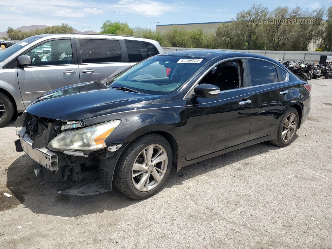 2014 Nissan Altima 2.5 Черный vin: 1N4AL3AP2EN227327