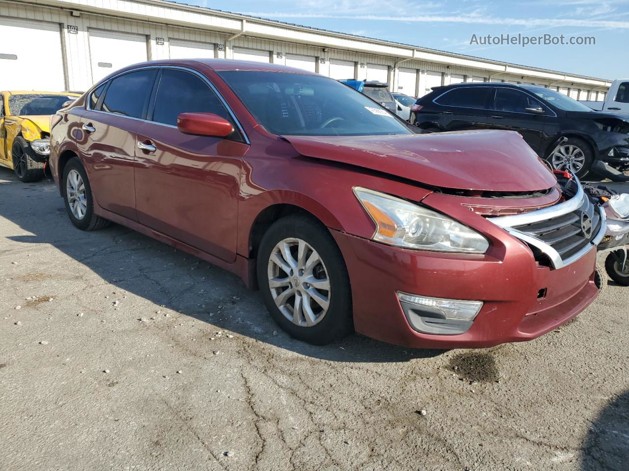 2014 Nissan Altima 2.5 Бордовый vin: 1N4AL3AP2EN243253