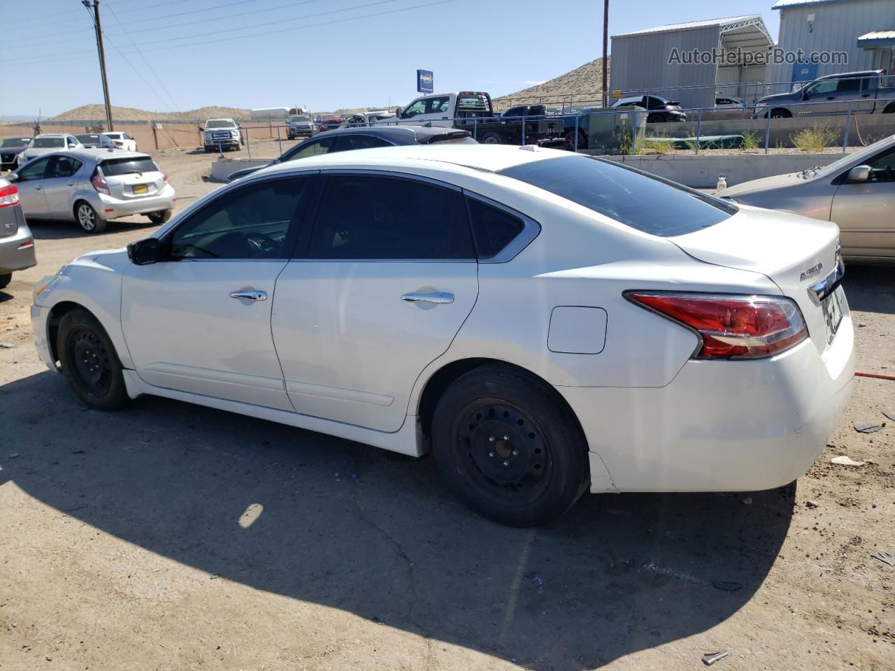 2014 Nissan Altima 2.5 White vin: 1N4AL3AP2EN331655