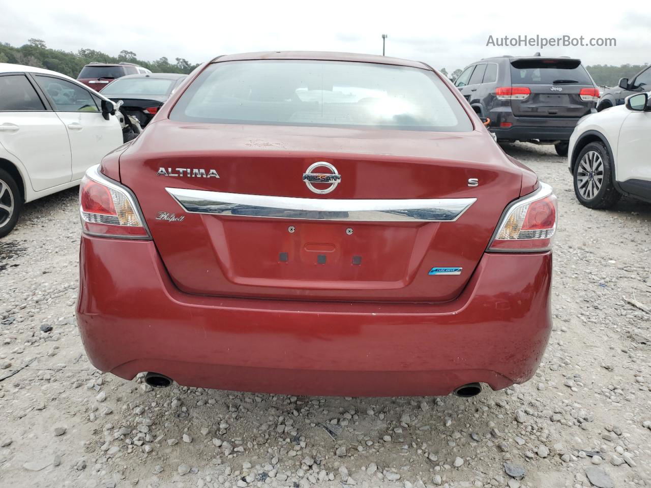 2014 Nissan Altima 2.5 Красный vin: 1N4AL3AP2EN345376