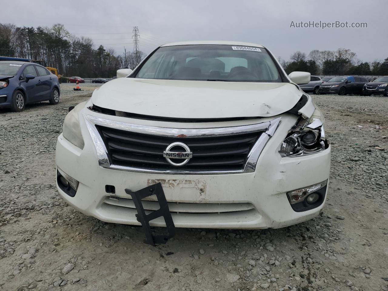 2015 Nissan Altima 2.5 White vin: 1N4AL3AP2FC100865