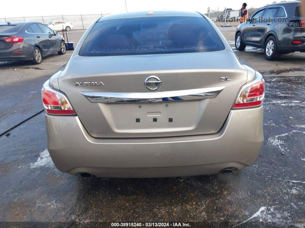 2015 Nissan Altima 2.5 Sl Желто-коричневый vin: 1N4AL3AP2FC111283