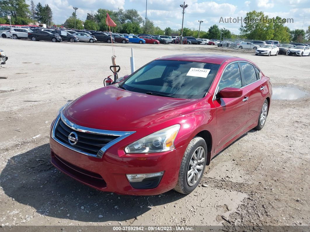 2015 Nissan Altima 2.5 S Красный vin: 1N4AL3AP2FC127791