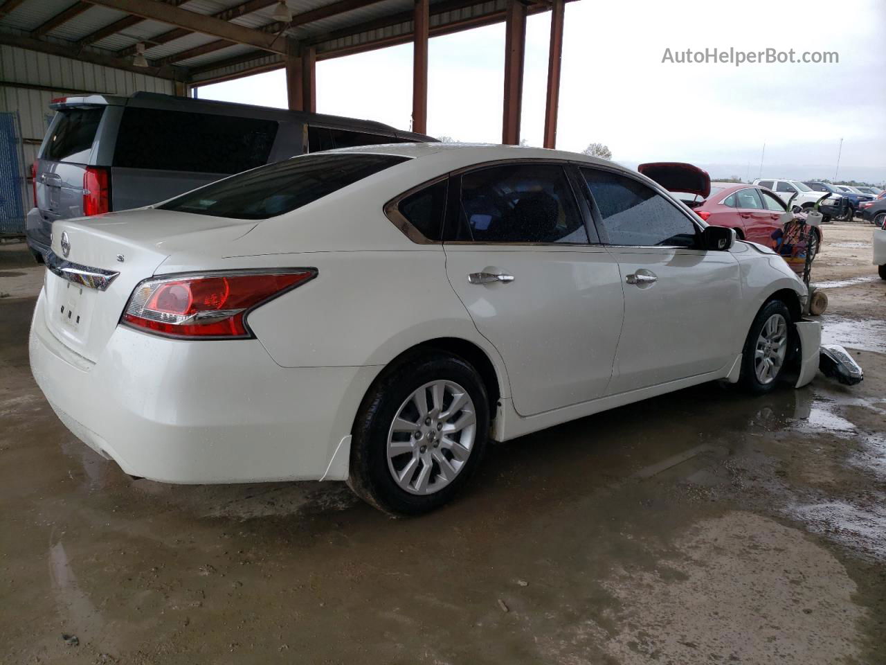 2015 Nissan Altima 2.5 White vin: 1N4AL3AP2FC141612