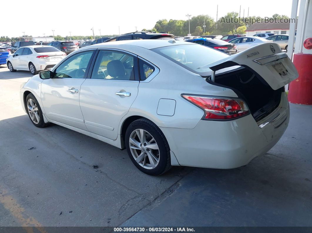 2015 Nissan Altima 2.5 Sv White vin: 1N4AL3AP2FC170561