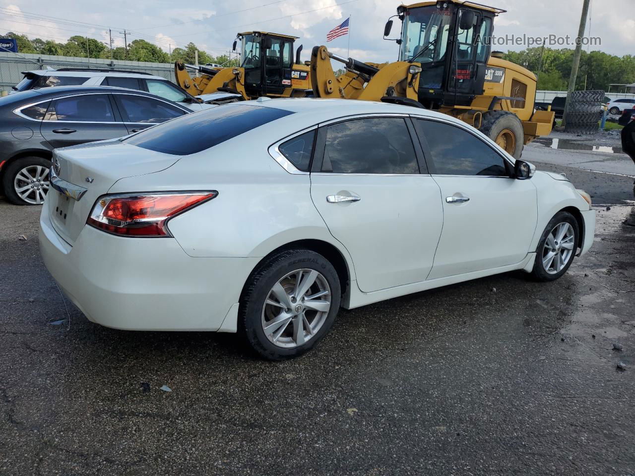 2015 Nissan Altima 2.5 White vin: 1N4AL3AP2FC171466
