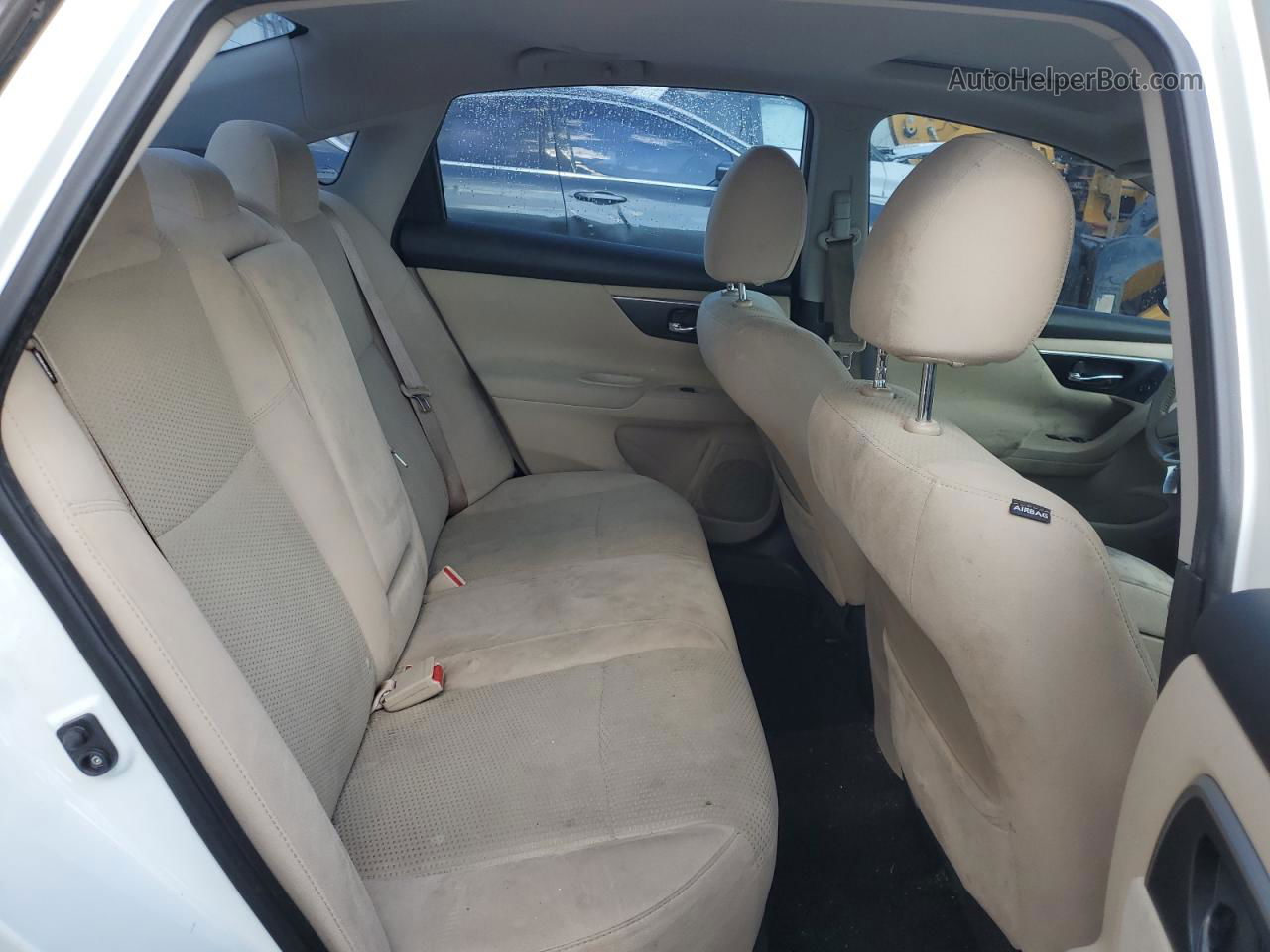 2015 Nissan Altima 2.5 White vin: 1N4AL3AP2FC171466