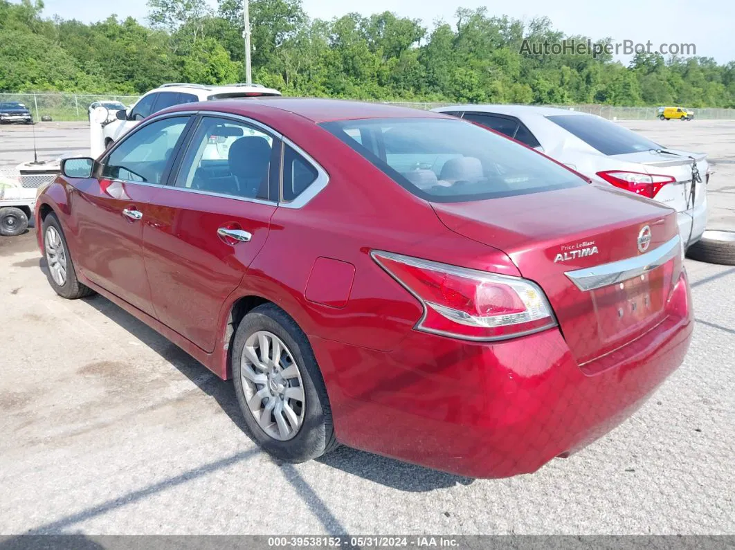 2015 Nissan Altima 2.5 Red vin: 1N4AL3AP2FC190888