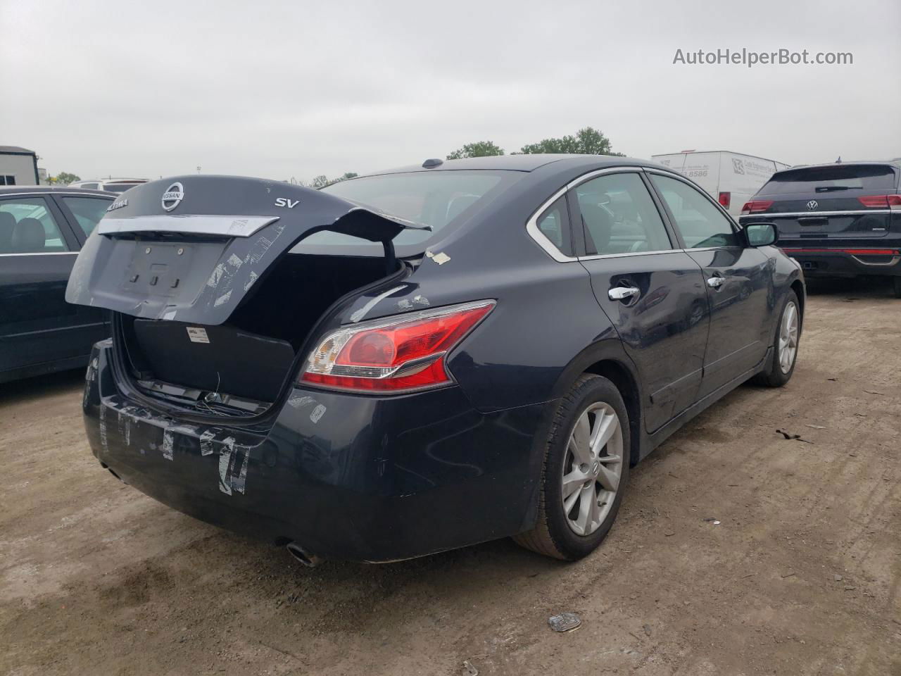 2015 Nissan Altima 2.5 Черный vin: 1N4AL3AP2FC206281