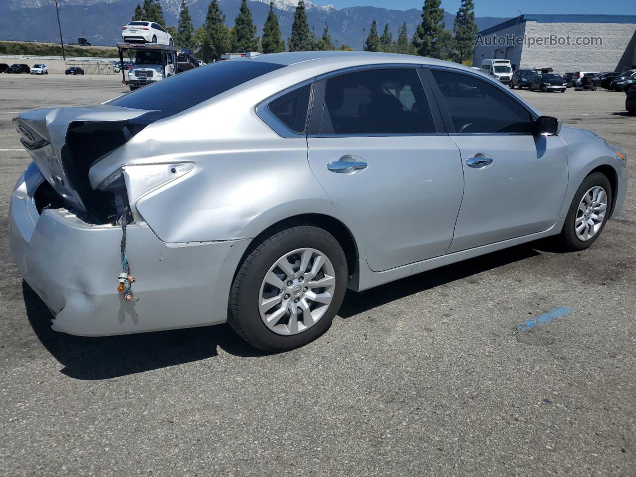 2015 Nissan Altima 2.5 Silver vin: 1N4AL3AP2FC238115