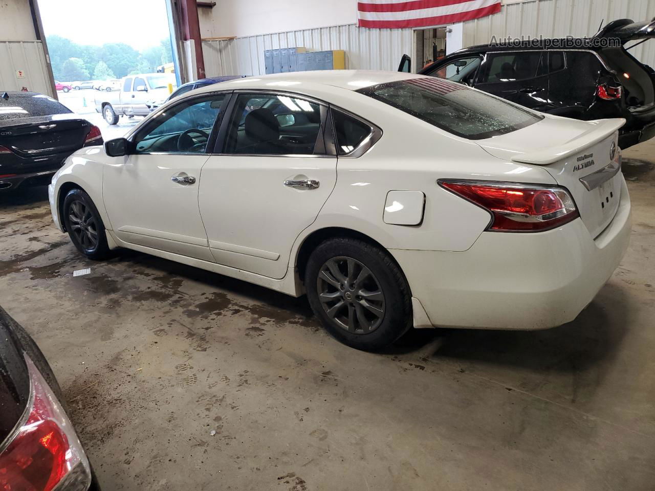 2015 Nissan Altima 2.5 White vin: 1N4AL3AP2FC253195