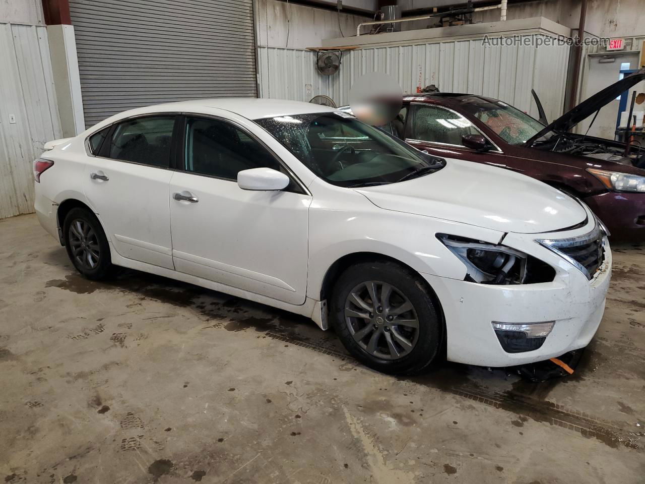 2015 Nissan Altima 2.5 Белый vin: 1N4AL3AP2FC253195