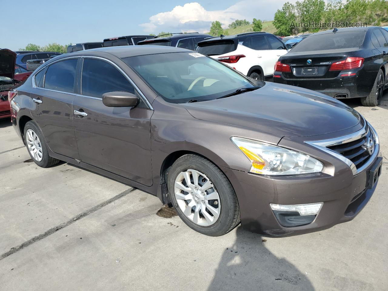 2015 Nissan Altima 2.5 Brown vin: 1N4AL3AP2FC267579