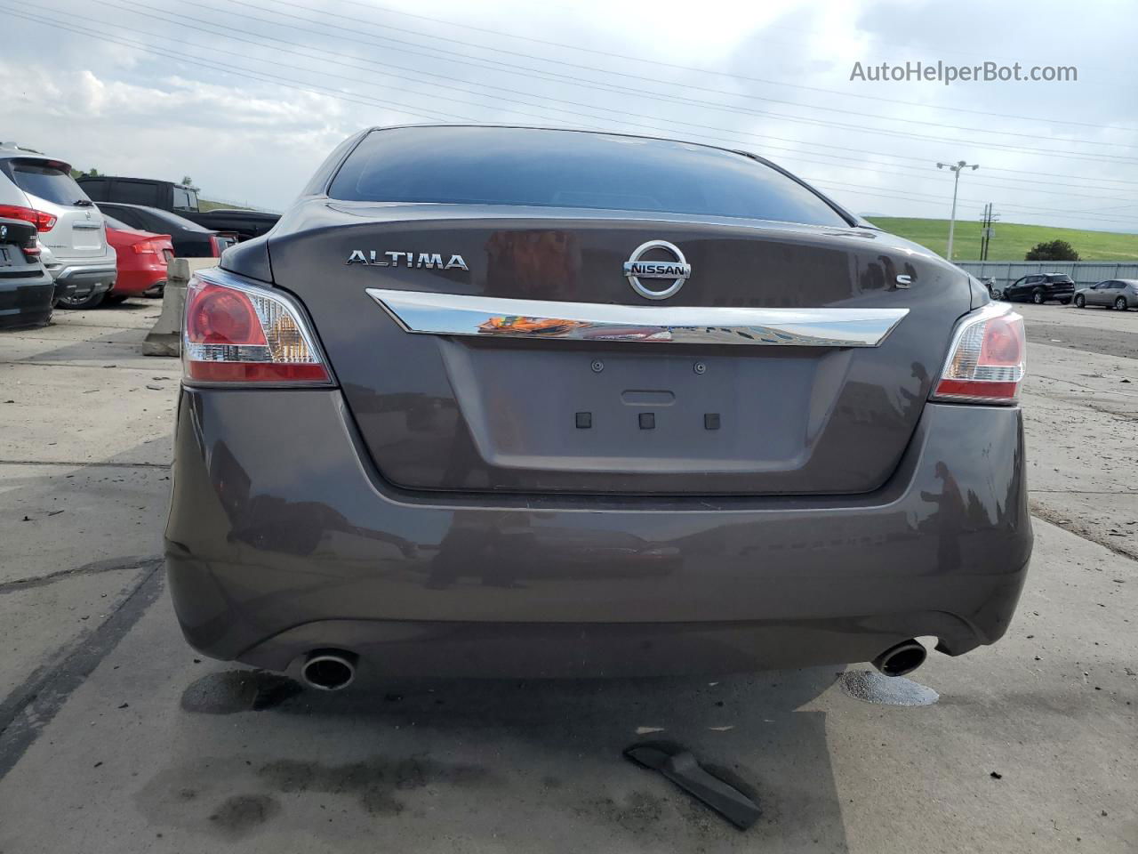 2015 Nissan Altima 2.5 Brown vin: 1N4AL3AP2FC267579