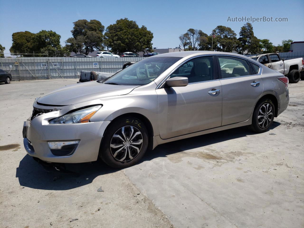 2015 Nissan Altima 2.5 Silver vin: 1N4AL3AP2FC268487