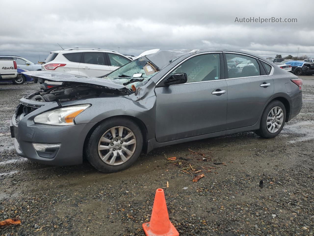 2015 Nissan Altima 2.5 Gray vin: 1N4AL3AP2FC277853