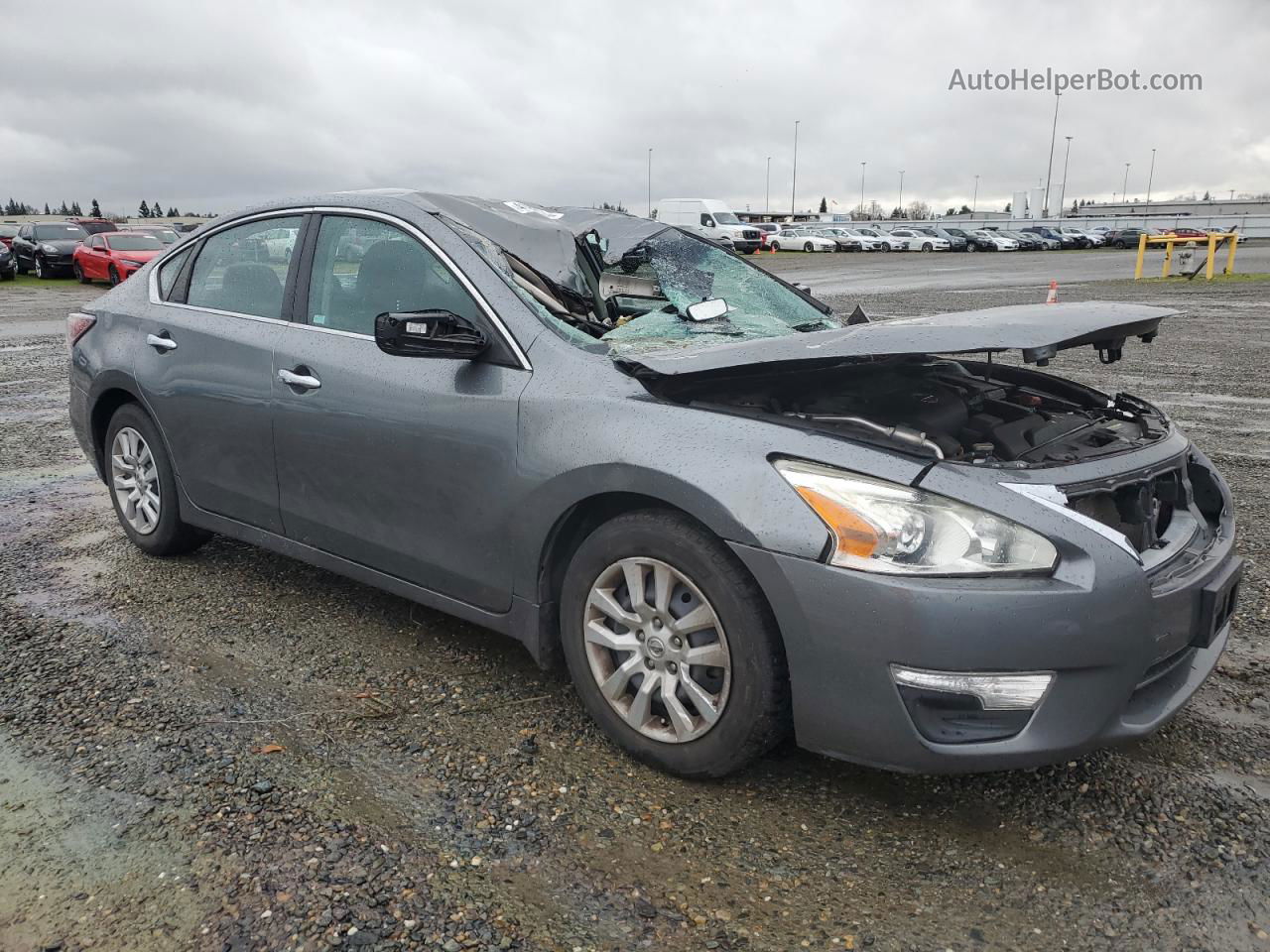 2015 Nissan Altima 2.5 Gray vin: 1N4AL3AP2FC277853