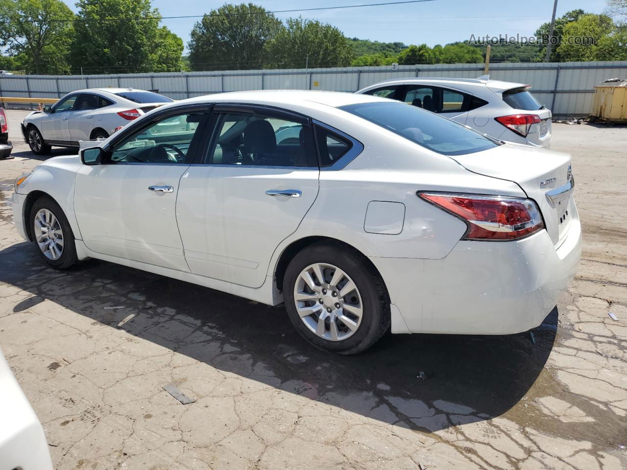 2015 Nissan Altima 2.5 White vin: 1N4AL3AP2FC293390