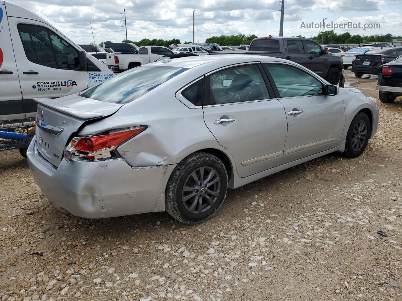 2015 Nissan Altima 2.5 Silver vin: 1N4AL3AP2FC457057