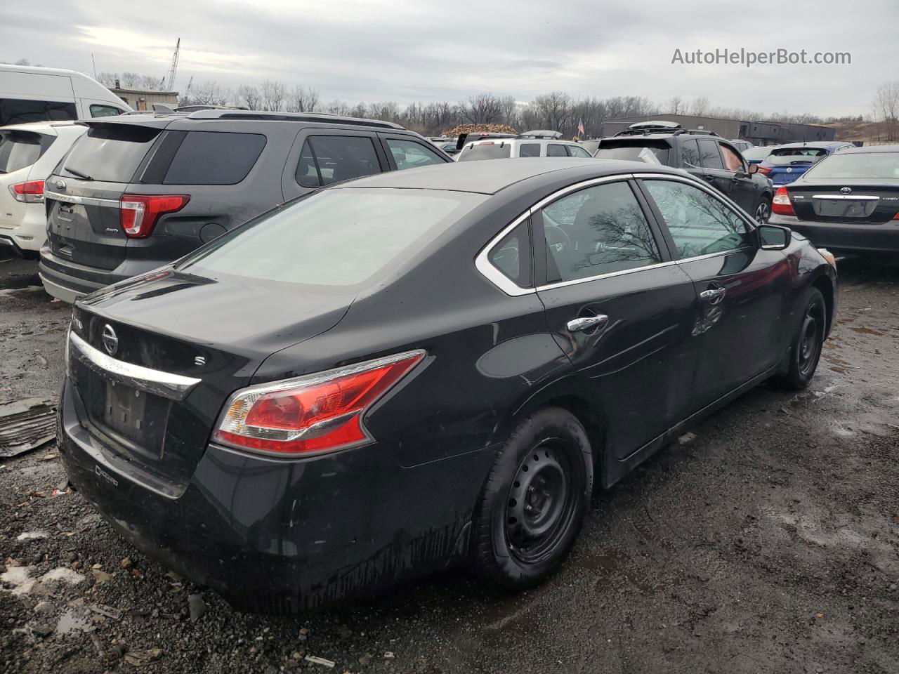 2015 Nissan Altima 2.5 Черный vin: 1N4AL3AP2FC463683