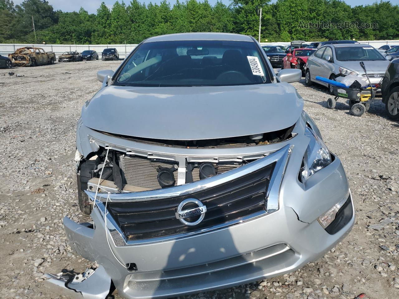 2015 Nissan Altima 2.5 Silver vin: 1N4AL3AP2FC477938