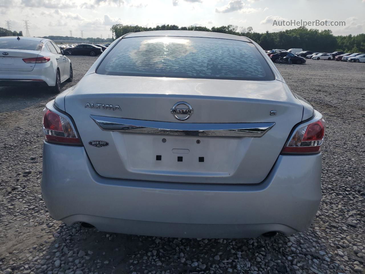 2015 Nissan Altima 2.5 Silver vin: 1N4AL3AP2FC477938