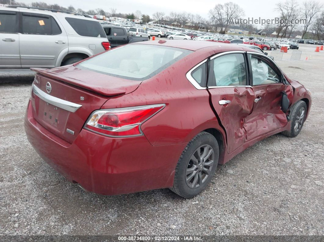 2015 Nissan Altima 2.5 S Red vin: 1N4AL3AP2FC568529