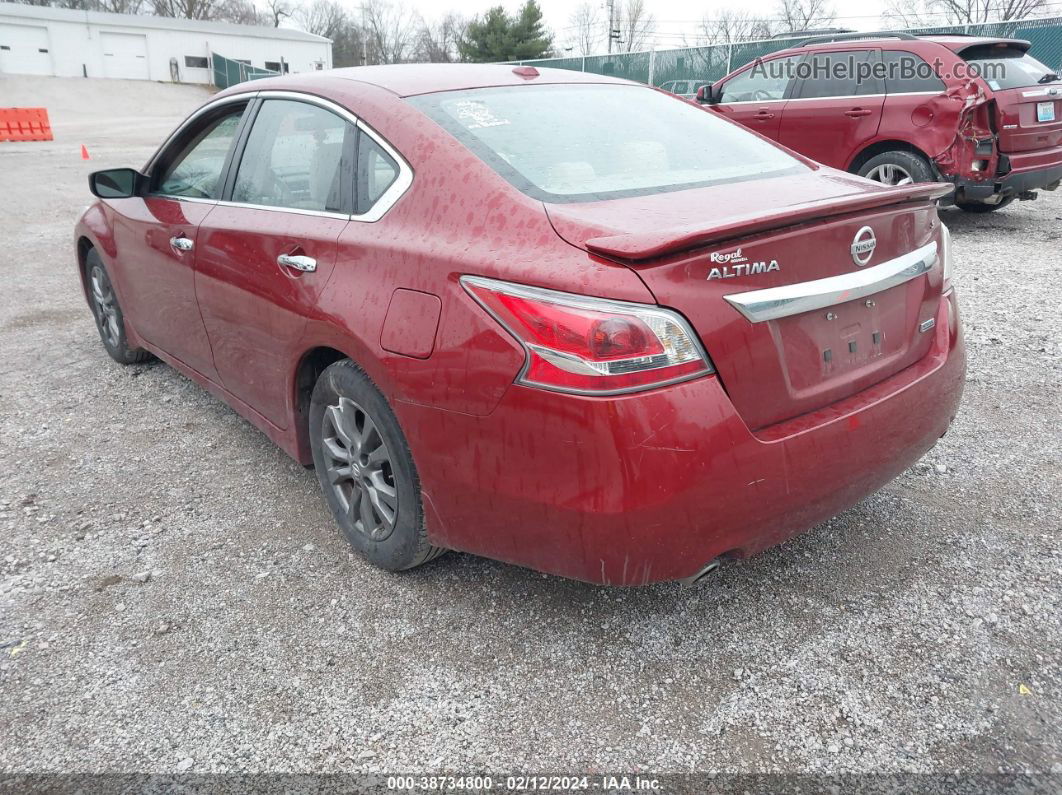 2015 Nissan Altima 2.5 S Red vin: 1N4AL3AP2FC568529