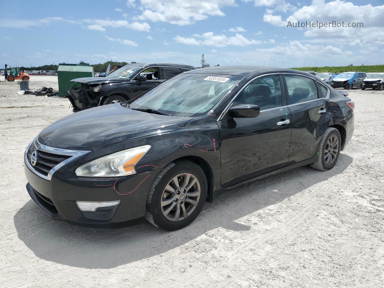 2015 Nissan Altima 2.5 Black vin: 1N4AL3AP2FC580664