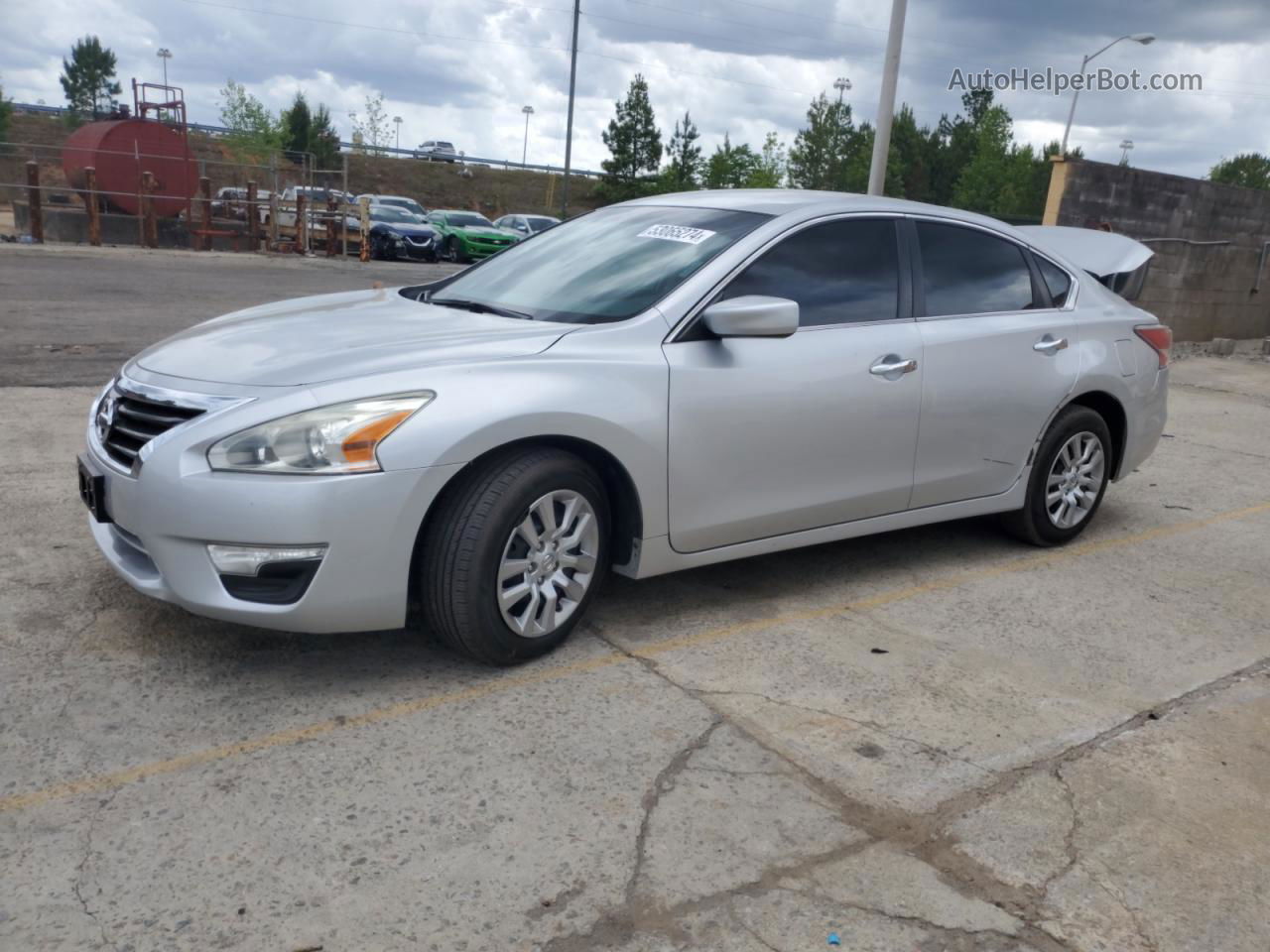 2015 Nissan Altima 2.5 Серебряный vin: 1N4AL3AP2FC586903