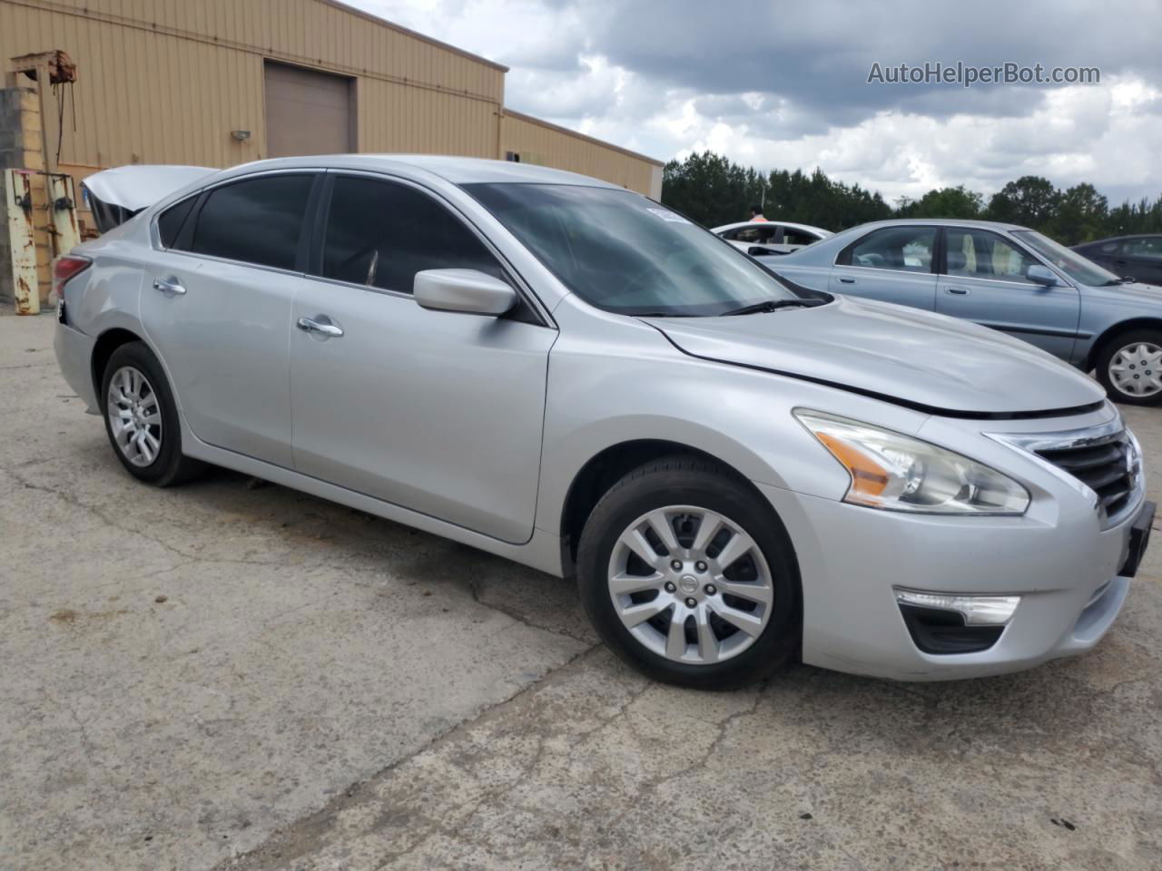 2015 Nissan Altima 2.5 Silver vin: 1N4AL3AP2FC586903