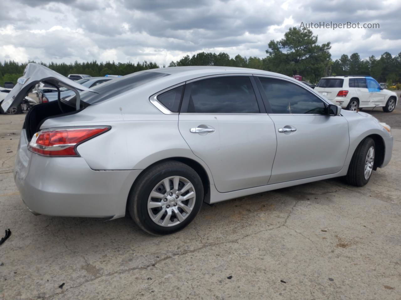 2015 Nissan Altima 2.5 Серебряный vin: 1N4AL3AP2FC586903