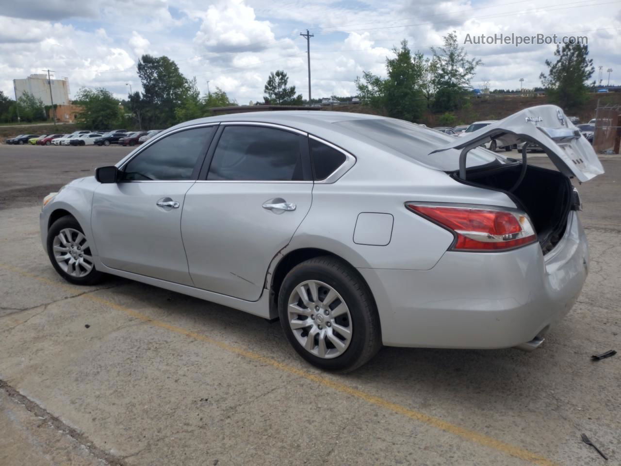 2015 Nissan Altima 2.5 Silver vin: 1N4AL3AP2FC586903