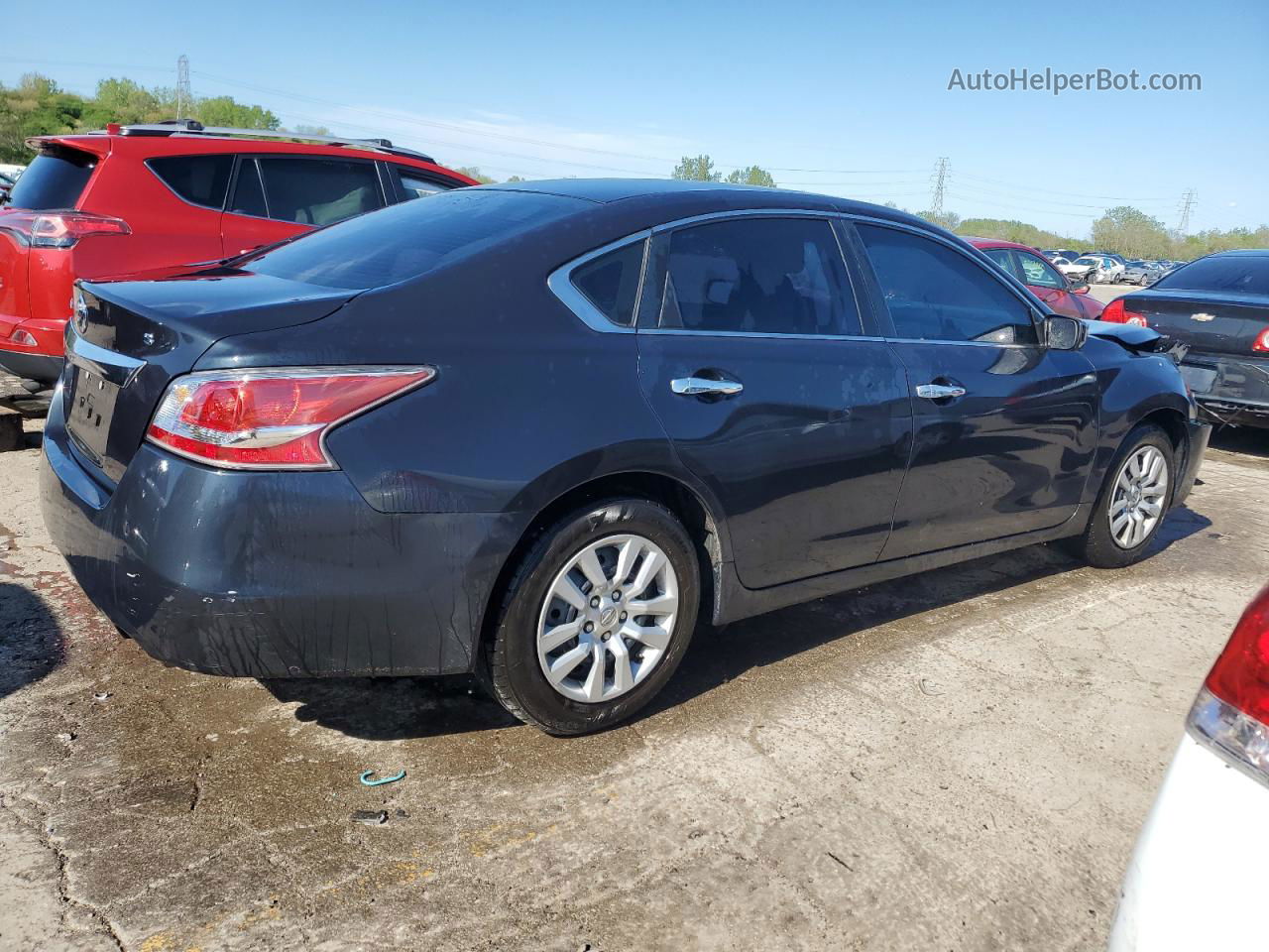 2015 Nissan Altima 2.5 Black vin: 1N4AL3AP2FN300861