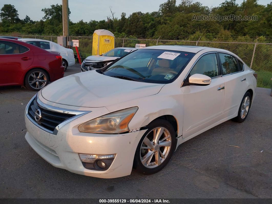 2015 Nissan Altima 2.5 Sl White vin: 1N4AL3AP2FN301136