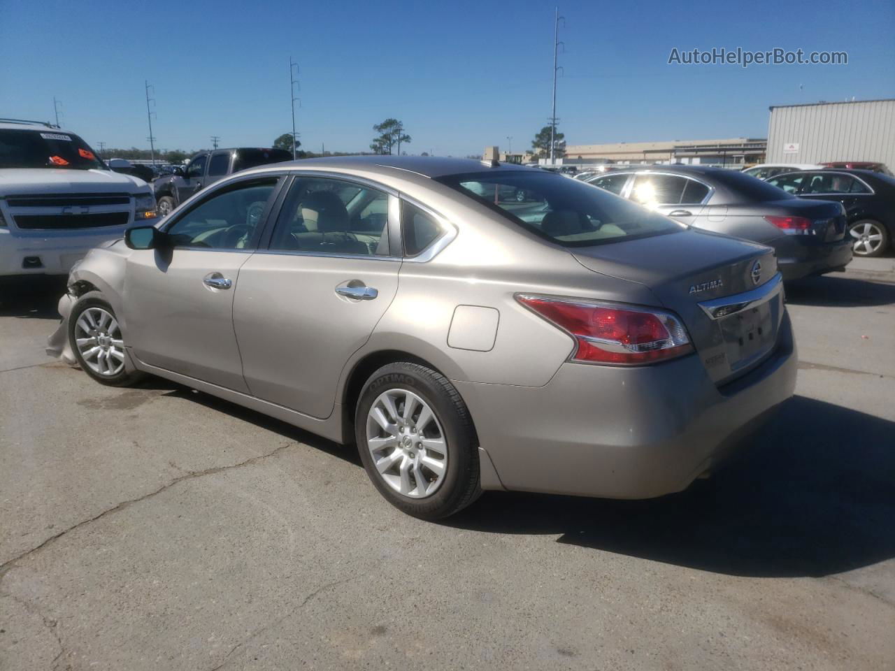 2015 Nissan Altima 2.5 Желто-коричневый vin: 1N4AL3AP2FN351390