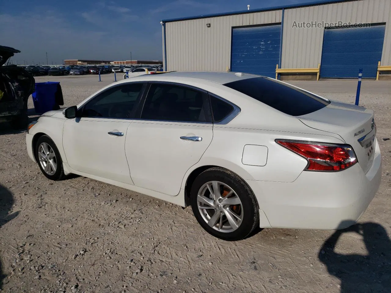 2015 Nissan Altima 2.5 White vin: 1N4AL3AP2FN356296